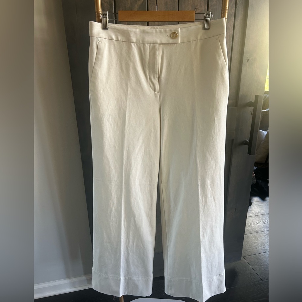 Ann Taylor Ivory, Wide-Leg Trousers NWT